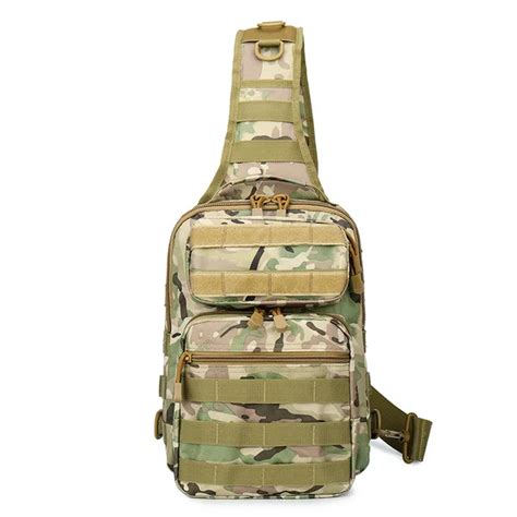 Small Tactical Sling Chest Pack Bag Molle Daypack Backpack Ipad Mini Military Shoulder Bag Duty