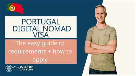 Portugal Digital Nomad Visa Guide Live Work In Portugal Youtube