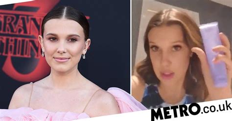 Millie Bobby Brown Fans Think Her Skincare Tutorial Is Fake Metro News