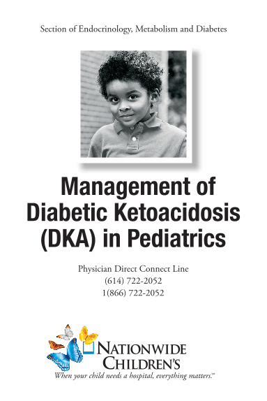 Pdf Management Of Diabetic Ketoacidosis Dka In Pediatrics Dokumen