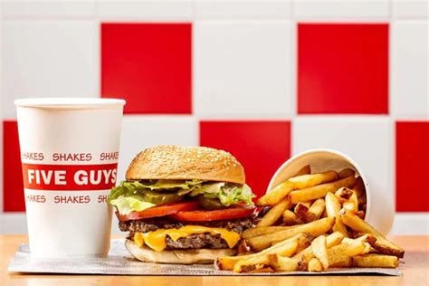 Five Guys Menu Prices With Calories [updated 2025] Thefoodxp