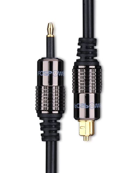 FosPower 3 Feet 24K Gold Plated Toslink To Mini Toslink Digital