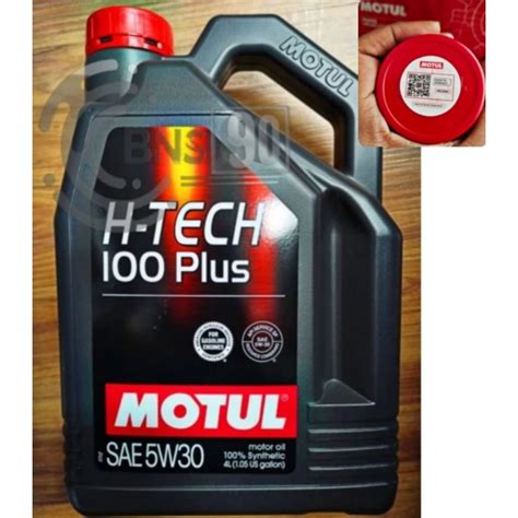 Jual Oli Motul H Tech Plus W Galon Motul W Liter