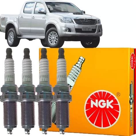 Jogo De Vela Original Ngk Hilux 2 7 16v 2018 2019 2020 2021