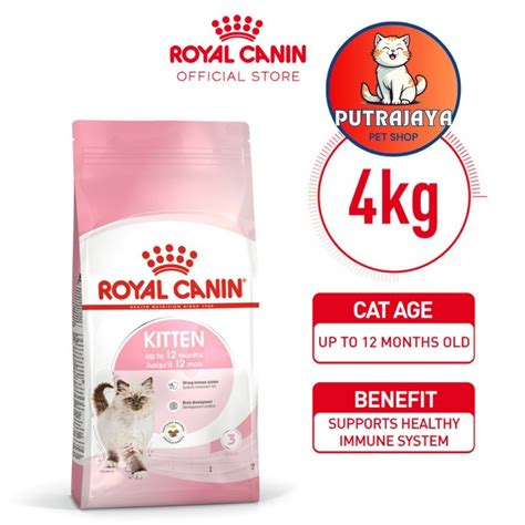 Royal Canin Second Age Kitten 4kg Dry Cat Food Makanan Kucing