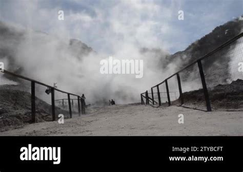 Phlegraean Fields Campi Flegrei Solfatara Fog Steam Fumaroles