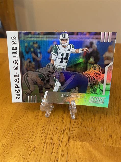 Panini Score Sam Darnold New York Jets Sc Signal Callers Ebay