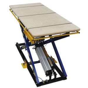 Mesa elevadora de tijera ST 3 REXEL con pedal neumática