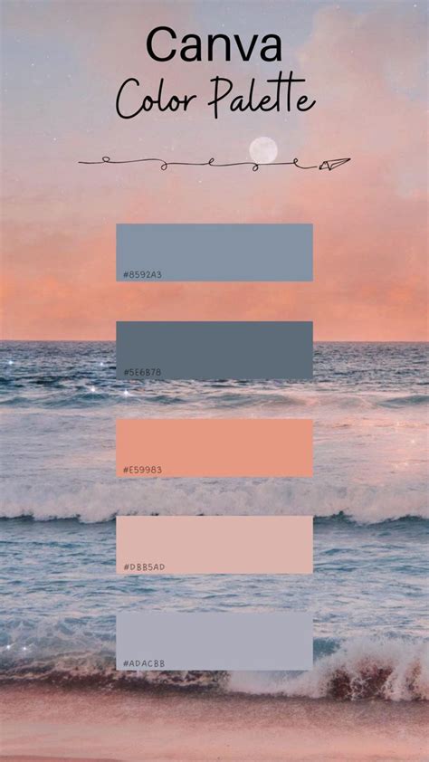 Canva Color Palette Recommendation Pantone Colour Palettes Off