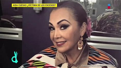 Aída Cuevas fue víctima de los excesos Imagen Televisión