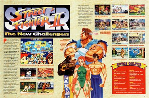 Super Street Fighter II do Arcade na GamePower Nº 16