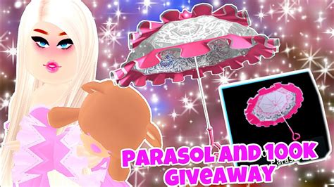 Parasol And 100k Diamonds Giveaway How To Get Free Parasol And Diamonds On Royale High Omg