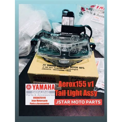 TAIL LIGHT ASSEMBLY For AEROX V1 YAMAHA GENUINE 100 Orig Shopee