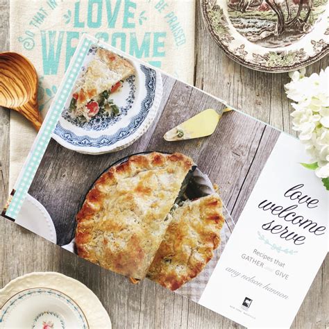 Love Welcome Serve Cookbook By Amy Hannon Shopeunamaes