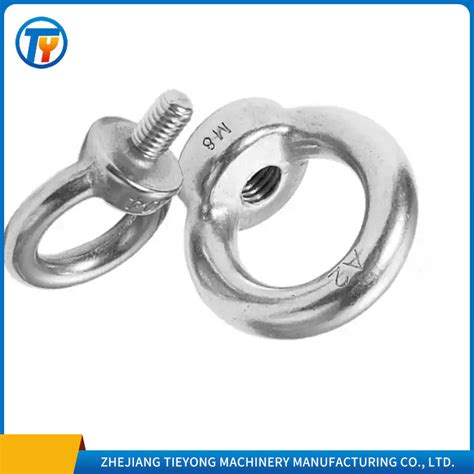 DIN 580 Stainless Steel 304 M6 M64 Lifting Eye Bolt Eye Bolt Ring Bolt