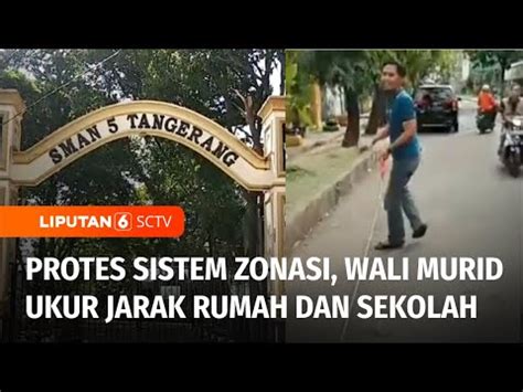 Kisruh Sistem Zonasi Wali Murid Ukur Manual Pakai Meteran Gulung Jarak