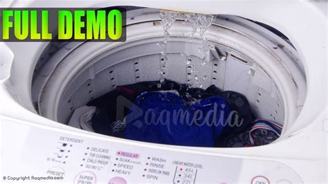 Top Load Fully Automatic Washing Machine Demo ️ How To Use Washer And