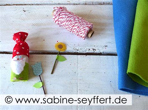 DIY Bastelidee Upcycling für Kinder Zwerge kleine Wichtel aus