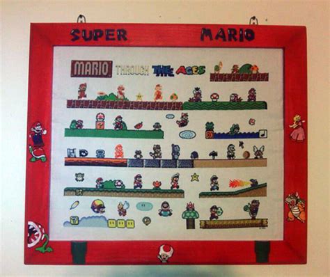 Epic Mario Through The Ages With Awesome Frame Sprite Stitch