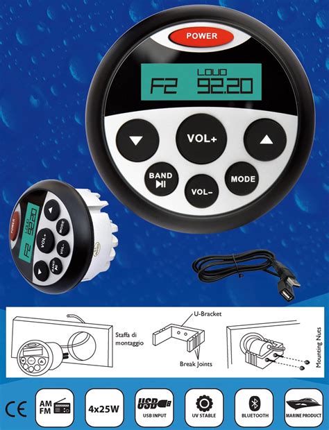Pyöreä bluetooth soitin - Veneilijän Verkkokauppa.fi by WALTIC