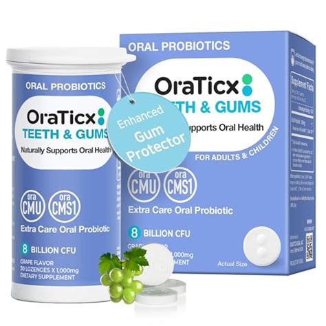 Oraticx Teeth Gums Dental Probiotic Naturally Supports Oral Health