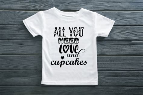 All You Need Love And Cupcakes Svg Graphic By Ujjal Mia · Creative Fabrica