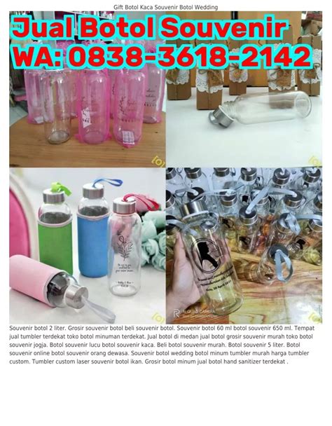 PPT Ö8౩8 ౩Ꮾ18 21Կ2 WA Grosir Souvenir Botol Jogja Souvenir Botol