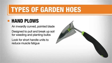 Types Of Garden Hoes Buying Guides How To Videos And Tips At The