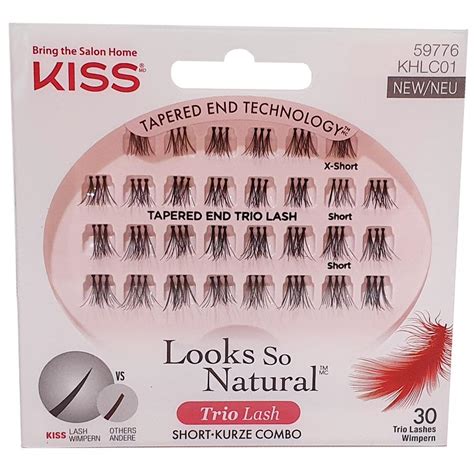 Kiss Haute Couture Natural Premium Lashes Short Combo 30 Pack