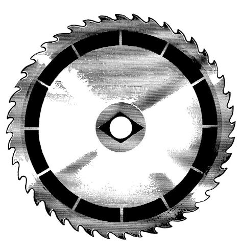 Circular Saw Blade Drawing