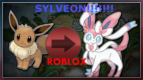 How To Get Sylveon Pokemon Brick Bronze Roblox Youtube