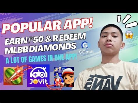 JOYit NEW EARNING APP EARN 50 PESOS AND REDEEM MLBB DIAMONDS FOR