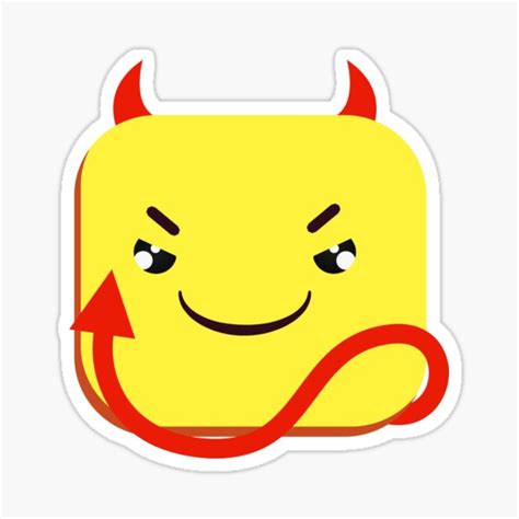 Devil Emoji Stickers | Redbubble