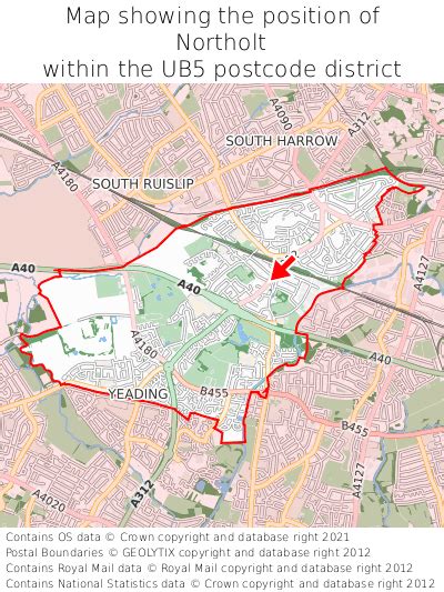 Where is Northolt? Northolt on a map