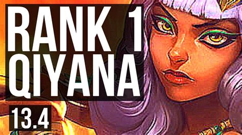 QIYANA Vs TRYNDAMERE MID Rank 1 Qiyana 7 0 1 400 Games Godlike