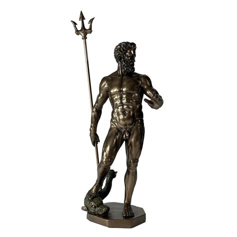 Poseidon God of the Sea Statue, STU-Home, AAWU75249A4 - AllSculptures.com