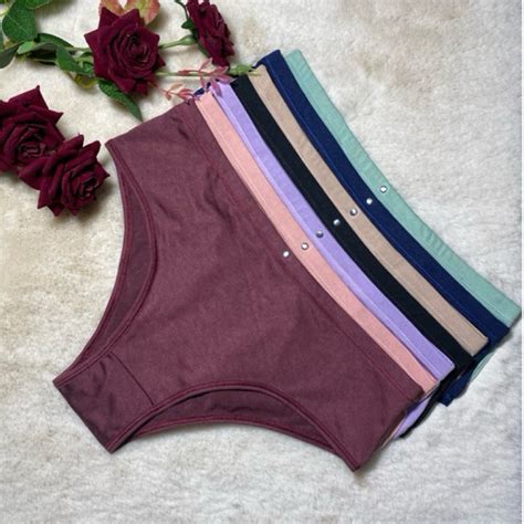 Kit Calcinhas Microfibra Cal Ola Confort Vel Revenda Barato Lingerie Shopee Brasil