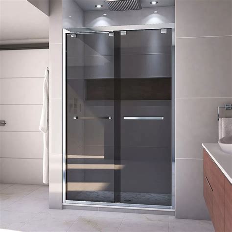 Dreamline Encore 44 48 Inch W X 76 Inch H Shower Door In Chrome And