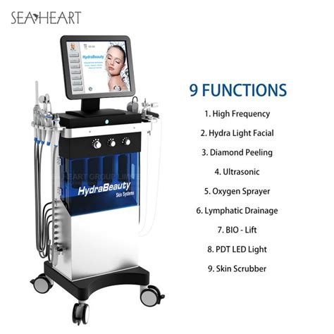 Fda Approved Oxygen Jet Peel Pdt Machine For Skin Tightening