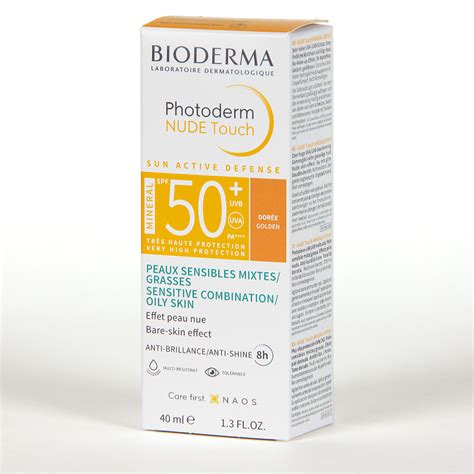 Bioderma Photoderm NUDE SPF 50 Color Dorado 40 ml Farmacia Jiménez