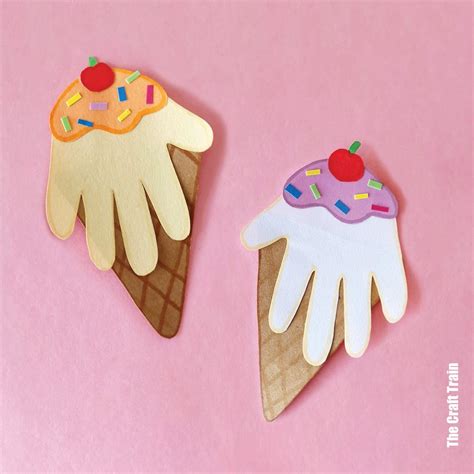 Handprint Ice Creams
