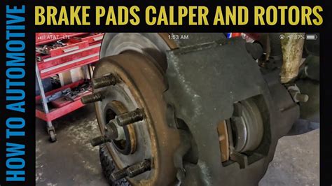 How To Change The Front Brake Pads Calipers And Rotors On A Chevy K