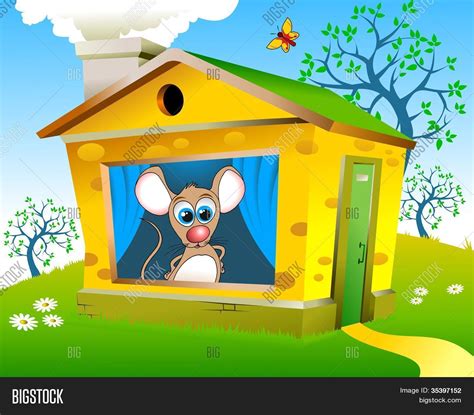 Mouse House Vector & Photo (Free Trial) | Bigstock