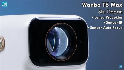 Review Wanbo T6 Max Proyektor Portable Terjangkau Cocok Buat Nobar