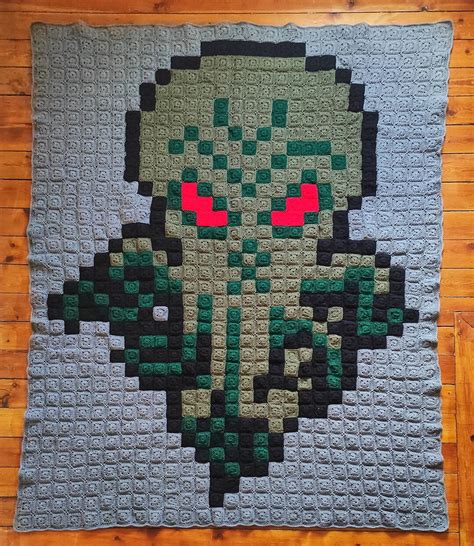 Cover Cthulhu Pixel Art Etsy