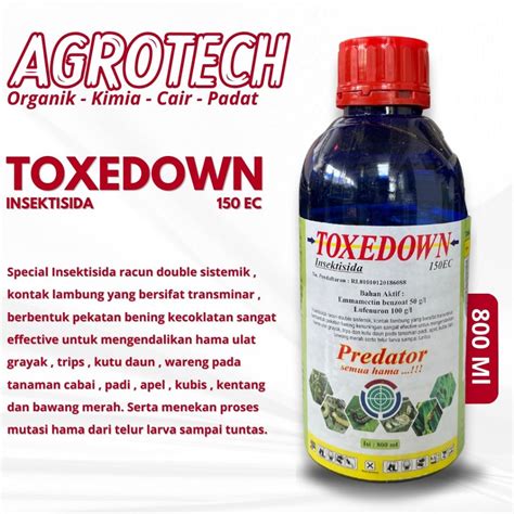 Jual Insektisida Sistematik Toxedown Ec Ml Pengendali Segala