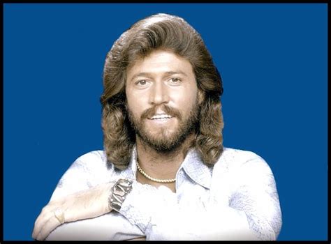 Beautiful Close Up Of The Beautiful Barry Gibb Bee Gees Live Andy Gibb Most Beautiful Man