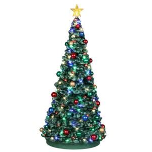 Accessoire Lemax H Cm Sapin De No L Illumin Village De Noel Eminza