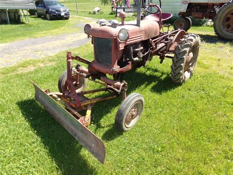 1951 Farmall Cub Wplow And 5 Belly Mower Live And Online Auctions