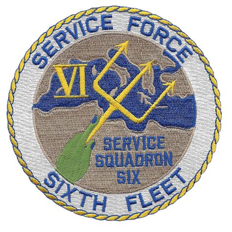 United States Sixth Fleet Patch Ship Patches Navy Patches Popular